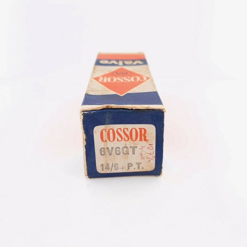6v6gt cossor tube - 1, x
