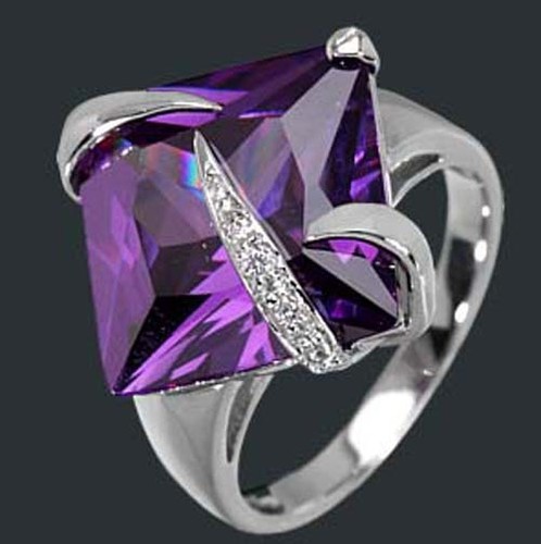 925 silber rhodiniert ring - silber,