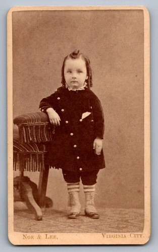 Cdv 1870 virginia city - cdv,