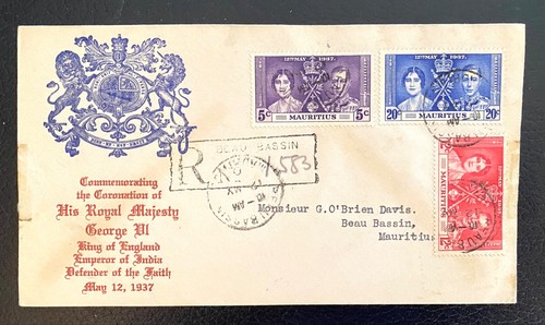 Fdc royal wedding 1937 - fdc,