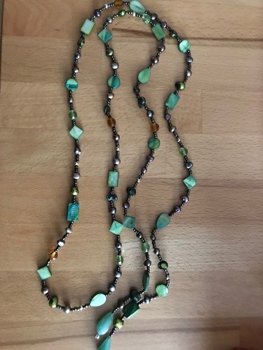 Damenkette modeschmuck lang - damenkette,