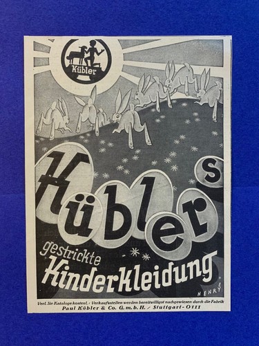 1929 kübler kinderkleidung - 1929,