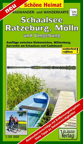 Radwander und wanderkarte - und,