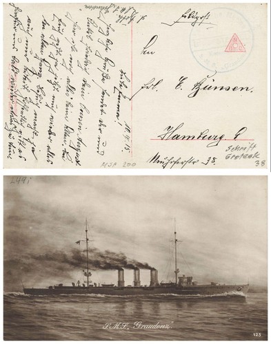 Sms graudenz marine 1915 - sms,