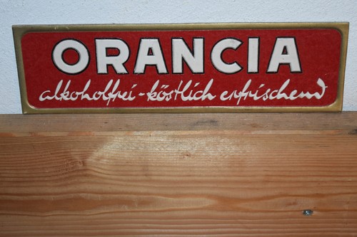 Altes reklameschild ddr - reklameschild,