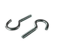 Schraubhaken gebogen metrisch