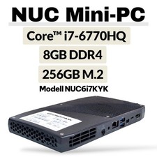 Intel NUC NUC6i7KYK Core i7-6770HQ /  256GB SSD / 8GB RAM