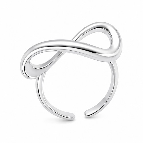 Damenring versilbert edelstahl - damenring,