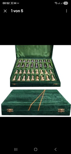 Handgefertigtes marmor schach - handgefertigtes,