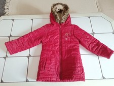 Topolino Übergangsjacke Mantel Mädchen Rot Winterjacke Kinder Jacke Gr. 122 