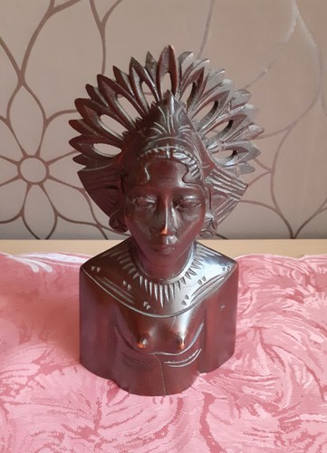 Balinesische holzskulptur - balinesische,