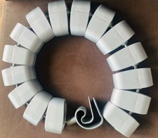 Kabelkanal organizer flexibel grau neu