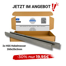 🔵2x Hobelmesser /