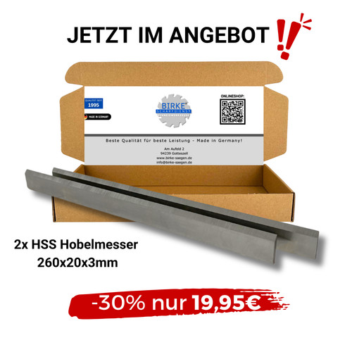 Hobelmesser - 🔵2x, /