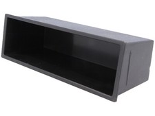 Autoradio Radiorahmen Ablagefach Gehäuse Schacht 1-DIN 59x189mm