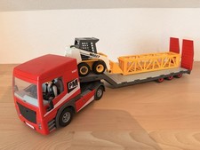 Playmobil Nr. 5467 Schwertransporter City Action LKW Tieflader + Mini Radlader