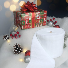 Gefälschte Schneedecke Rolle 27" breit, 4oz, 2-40m lang, weich weiß Weihnachten Display