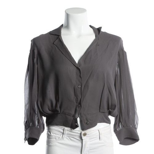 Chanel bluse 36 grau - chanel,
