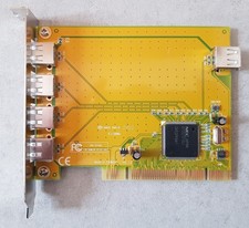 5-Port USB 2.0 Erweiterungskarte SNX 1074NC (Sunix), PCI-Karte
