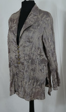 ZEP-ZEP GERMANY Elegante Lange Plissee Blusen Jacke Blazer Edel Größe 46/48 NEU!