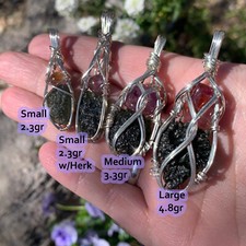 Original Moldavit Kristall Mit