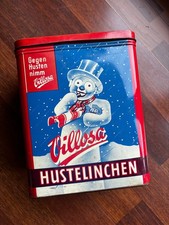 Nostalgie Blechdose Villosa Hustelinchen Blechdose leer 50/60er Jahre