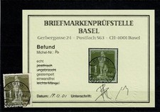 Berlin 40 Stephan UPU 1949 toll gestempelt Befund ee Basel Prüfstelle - 386-158