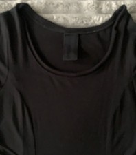 Rundholz Kleid Schwarz Größe