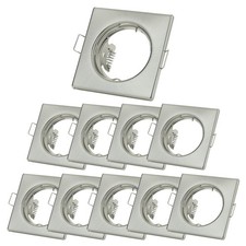 Einbaurahmen gu10 eckig - gu10,