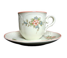Kaffeetasse mit Unterteller Villeroy & Boch Rosette