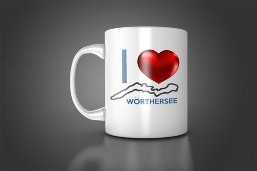 Wörthersee becher i love - wÖrthersee,
