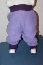 Pumphose-Jogginghose-Mitwachshose-Baggy Pants-Gr-80-86 -92- Musselin 2=3