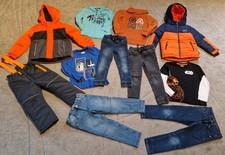 57 Tlg. Winter Bekleidungspaket Junge Gr. 110 - 110/116 Paket Jungs 