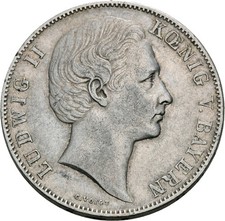 Bayern, Ludwig II., Vereinstaler 1871, München