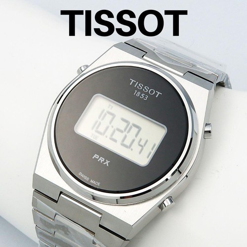 Tissot prx digital silber - tissot,