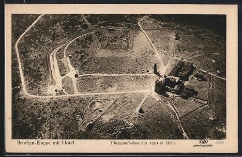 Brocken fliegeraufnahme - brocken,,