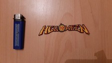 Helloween Logo Shape Cutout Patch Gestickt Embroidered Heavy Metal Power Metal