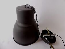 IKEA HEKTAR Hängeleuchte Lampe Grau D38cm Lampe Deckenleuchte Industriedesign
