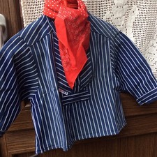 Jungs Hemd, Finkenwerder Fischerhemd , Jungs, m, Tuch , Gr,80