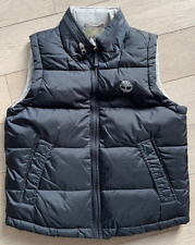 TIMBERLAND® Weste Steppweste Kapuze dunkelblau Gr. 8/126 *****TOP-Zustand