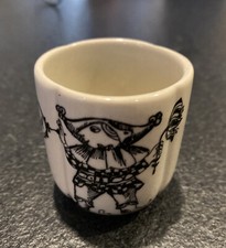 Rosenthal Eierbecher Schnapsbecher Till Eulenspiegel Studio Line Björn Winblad 