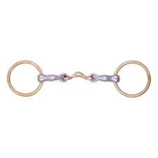 % Stübben STEELtec Gebiss 2227 Island-Trense doppelt gebr. 12mm -NuddelHof -NH