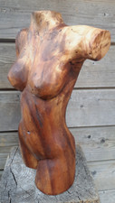 35cm teak holz frauen torso
