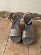 Marc O `Polo Plateau Keilabsatzpums Leder Sandalette Keilabsatz, Gr 38,5 Neu