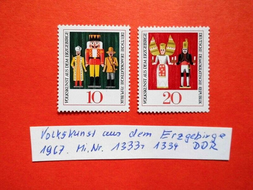 Briefmarken ddr 1967 - bm.,
