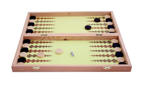 Brettspiel 2in1backgammon dame - brettspiel,