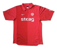 Nike Rot-Weiss Essen 2006/2007 Heim Home Trikot rot 2. Bundesliga RW Vintage L