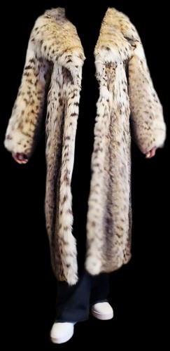 Luxus eleganz luchs echt pelz - eleganz,