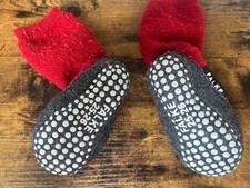 FALKE Jungen Socken Cosyshoes, Anti-Rutsch, Blickdicht - Größe 25 - 26 - rot NEU