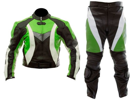 Grun motorradkombi jacke - motorradkombi, jacke+hose